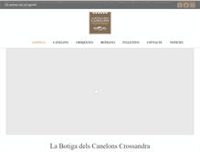 Tablet Screenshot of lacrossandra.com